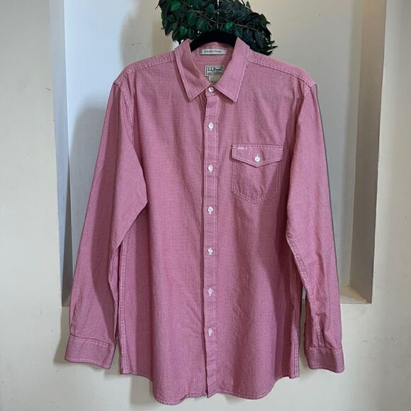 L.L. bean Vintage Men’s Large thick Western rodeo checked shirt - Picture 2 of 12